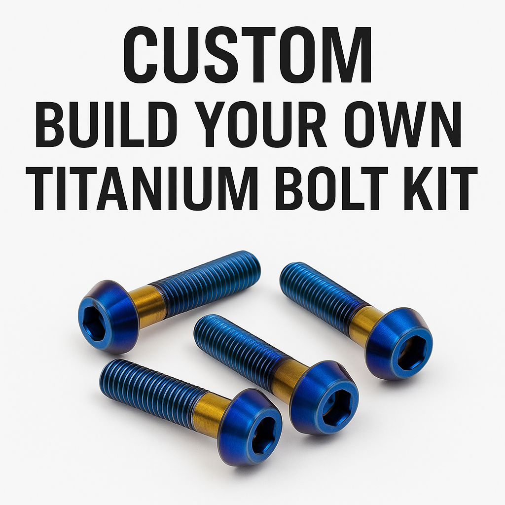 Custom Titanium Bolt Kit Sets (Build Your Own)