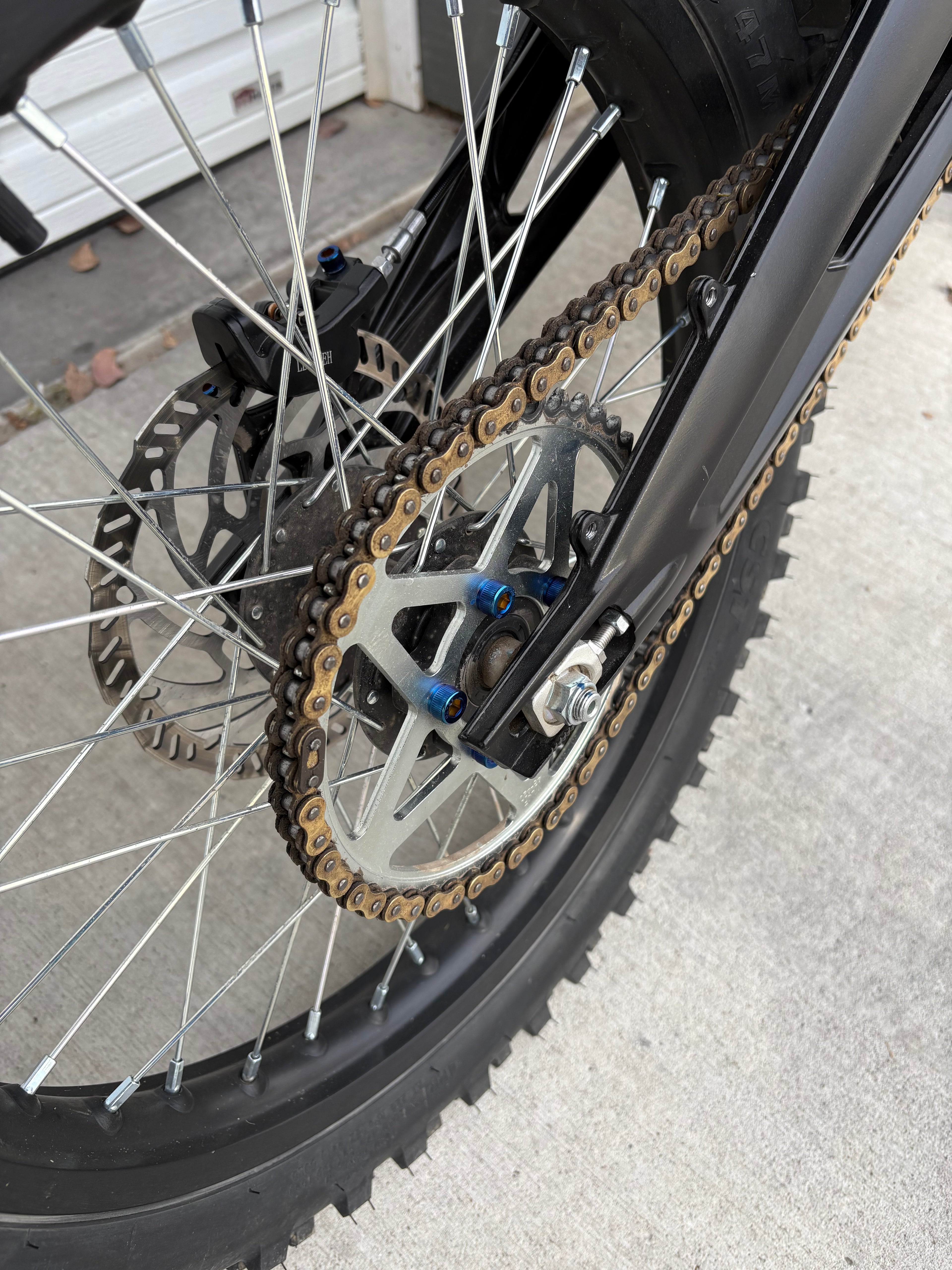 Titanium Rear Sprocket Bolts