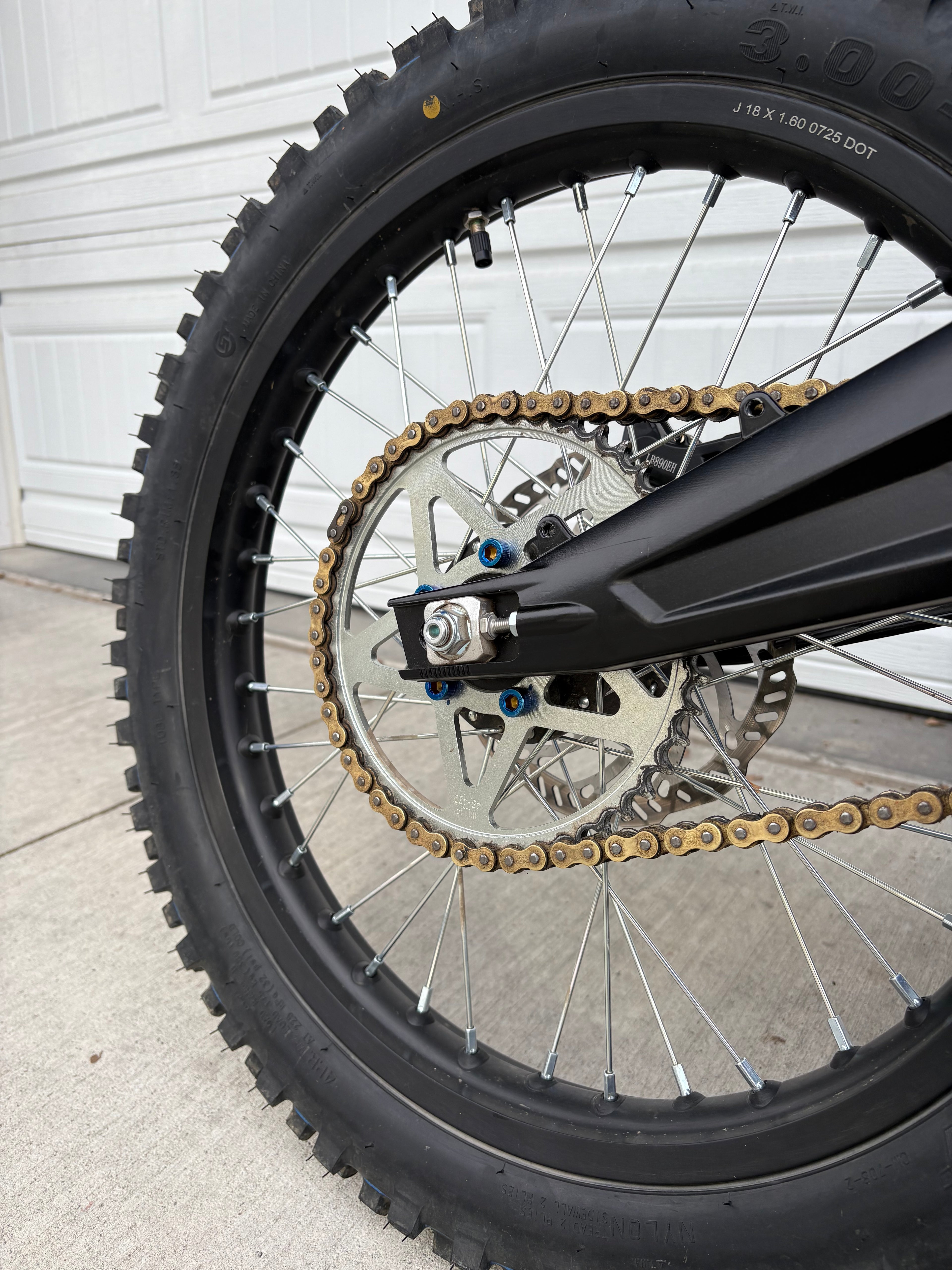 Titanium Rear Sprocket Bolts