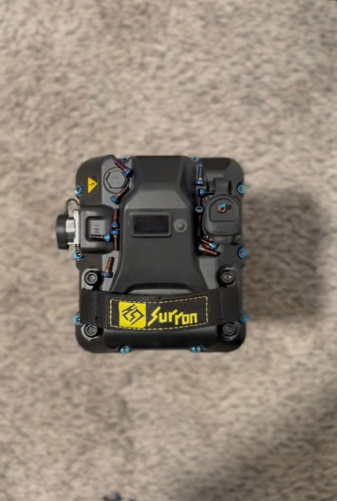 Titanium Battery Cover Bolt Kit