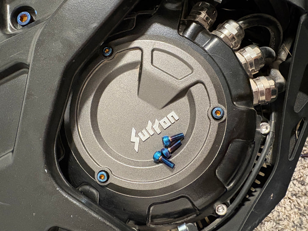 Motor Cover Titanium Bolt Kit