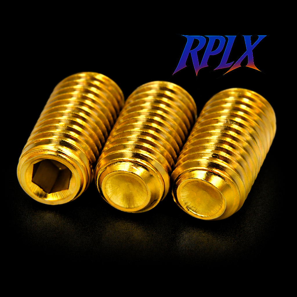 RPLX Titanium Foot Peg Screws/pins