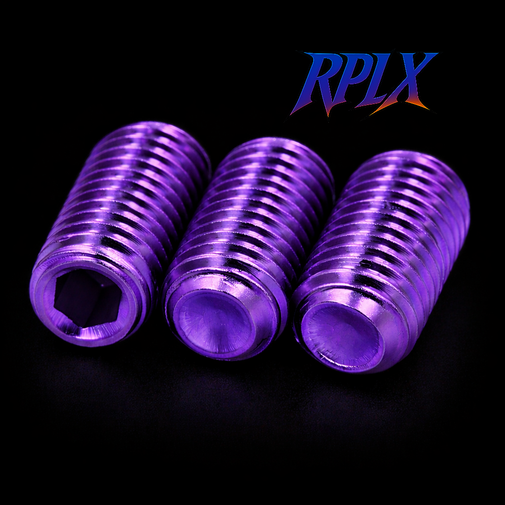 RPLX Titanium Foot Peg Screws/pins